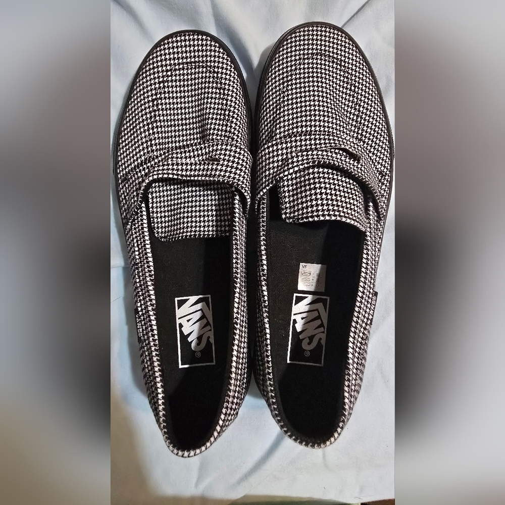 Vans Houndstooth Slip-On Shoes